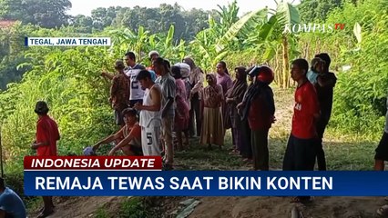 Bikin Konten di Sungai, Pelajar di Tegal Ditemukan Tewas Tenggelam | INDO UPDATE
