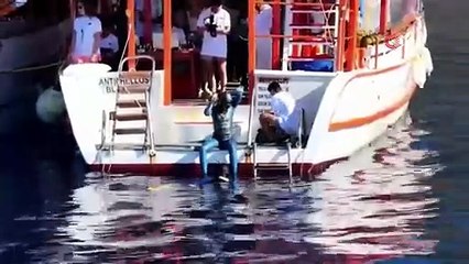 Şahika Ercümen 107 Metreye Daldı!