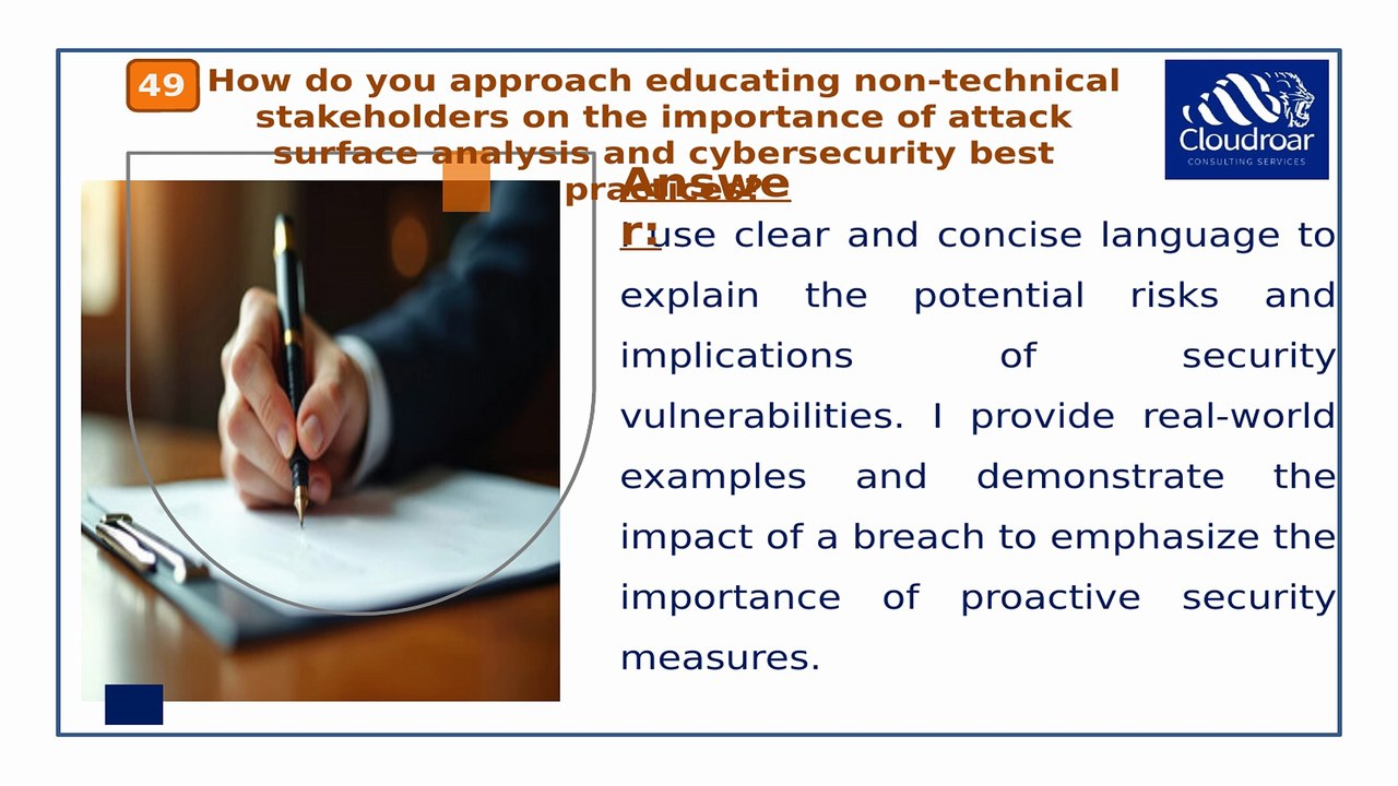 Top 10 Attack Surface Analyst Interview Questions and Answers For 2025 | Part 4