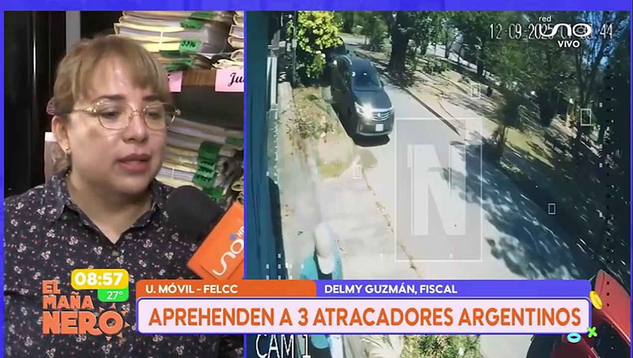 APREHENDEN A 3 ARGENTINO