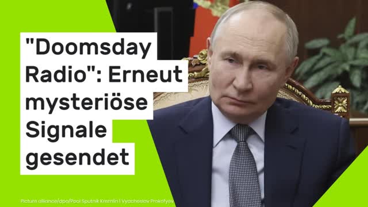 Russisches 'Doomsday Radio': Erneut mysteriöse Signale gesendet - plant Wladimir Putin 'etwas Großes'?