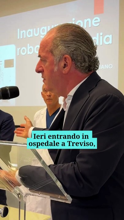 Zaia -  Ho trovato IMMORALE quanto mi ha detto un siciliano fuori dall'ospedale di Treviso. ‼ Cosa ne pensate? (17.10.25)