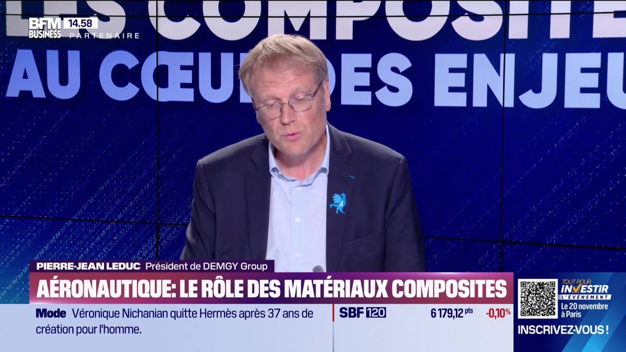 Aéronautique : le rôle des matériaux composites - 17/10