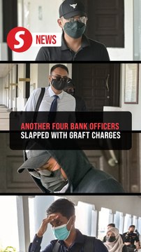 Four former bank officers charged with corruption over personal loan applications