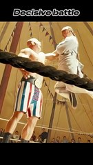 Martial arts master vs strongman boxer