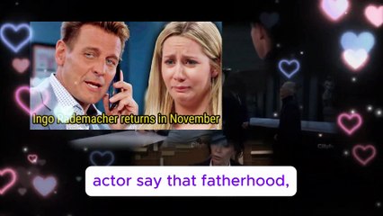 Ingo Rademacher signs a secret contract with GH, Jax returns to save Joss Genera