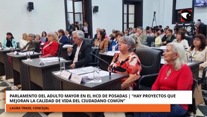 Parlamento del adulto mayor Hay proyectos que mejoran la calidad de vida del ciudadano común