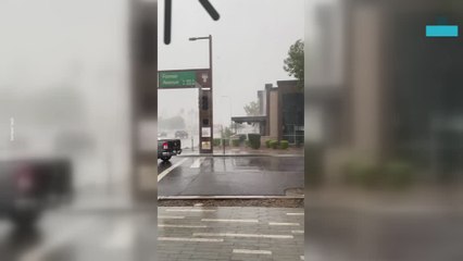 Massive Flash Stor Hits Tempe Arizona