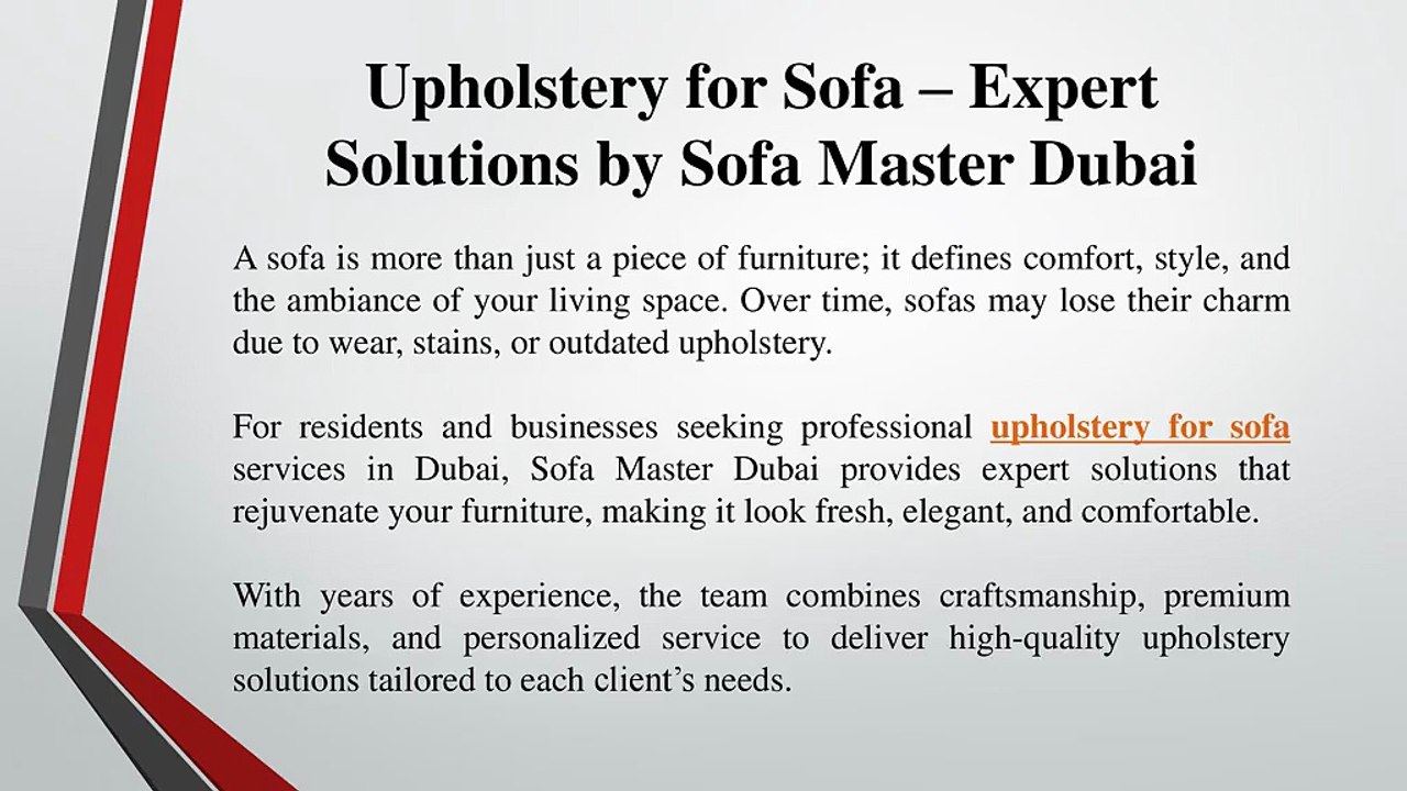 Sofa Master