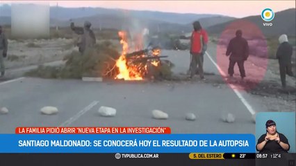 Caso Santiago Maldonado: Hoy se conocerá el resultado de la autopsia | #TPANoticias