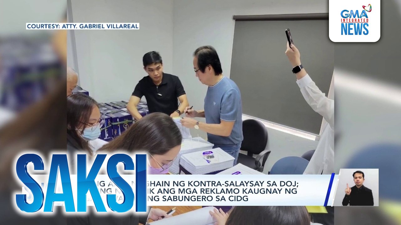Atong Ang, naghain ng kontra-salaysay sa DOJ; hiniling na ibalik ang mga reklamo kaugnay ng mga nawawalang sabungero sa CIDG | Saksi