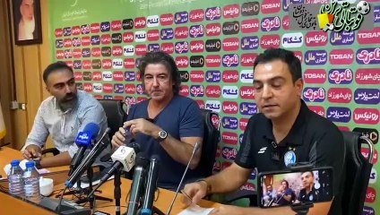 صحبت‌های ساپینتو قبل از بازی استقلال و مس‌رفسنجان