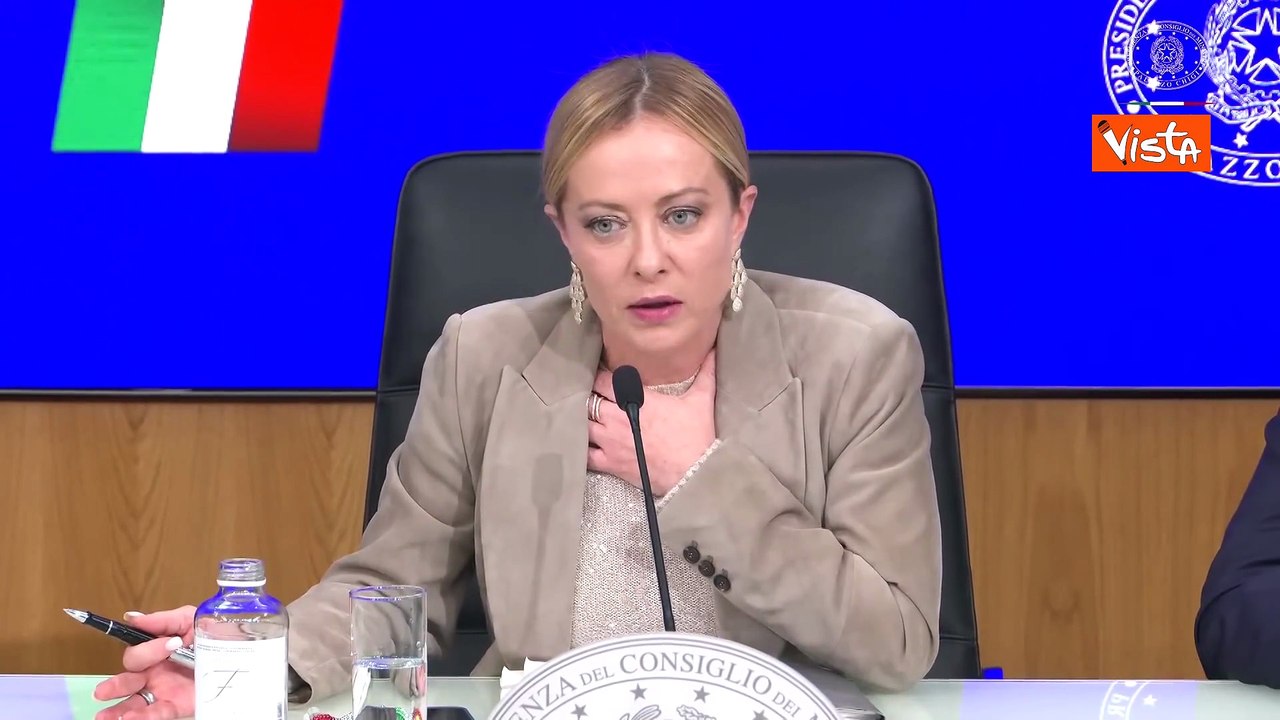 Meloni: Sappiamo che c'è problema dei salari da tempo, nostra strategia sta dando frutti