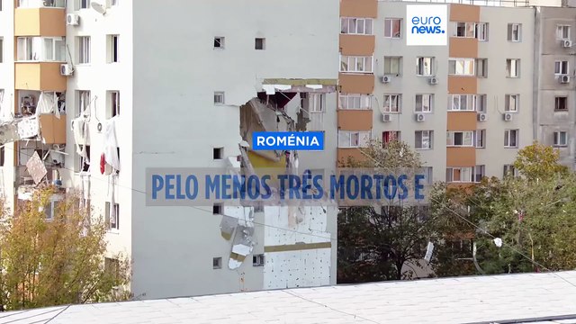 Pelo menos três mortos e 13 feridos em explosão em prédio residencial na Roménia