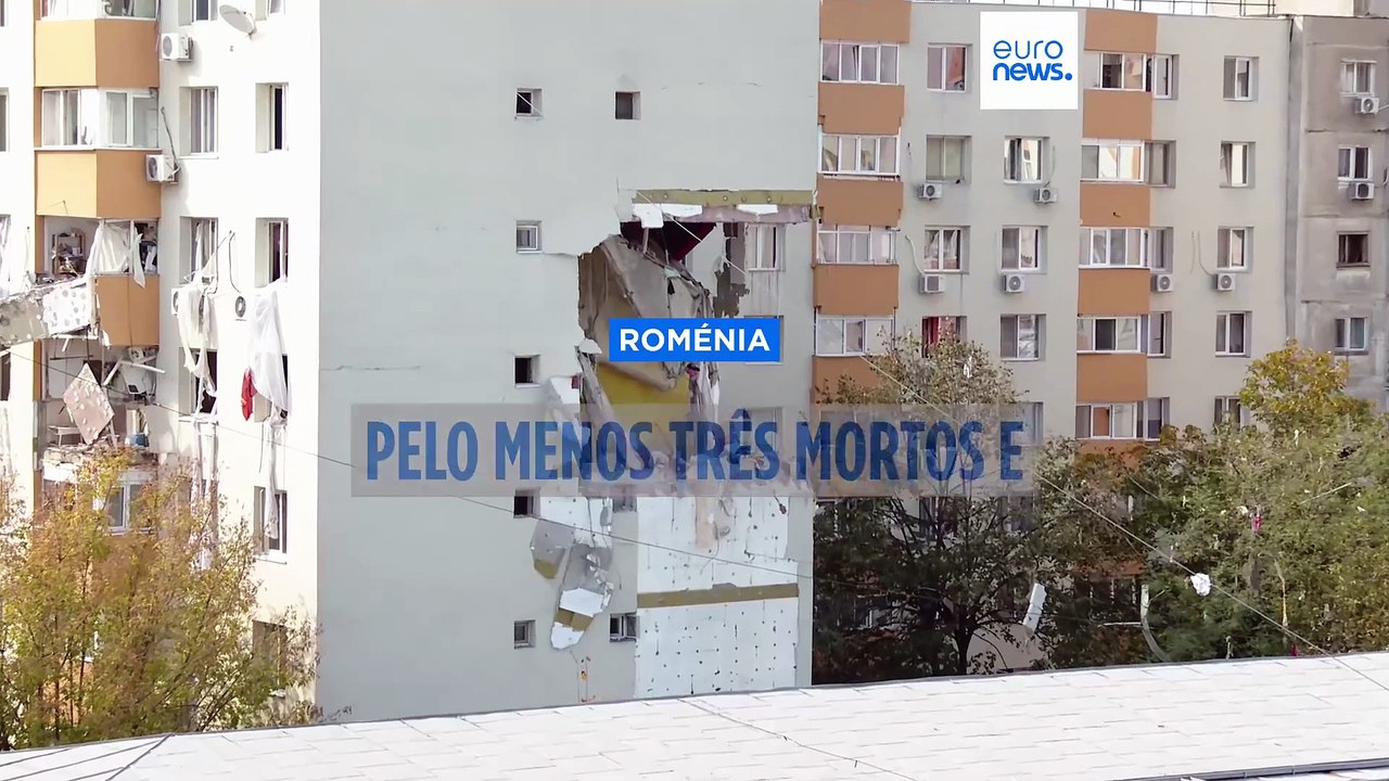 Pelo menos três mortos e 13 feridos em explosão em prédio residencial na Roménia