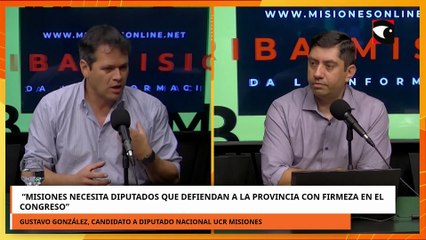 Gustavo González afirmó que Misiones necesita diputados que defiendan a la provincia con firmeza