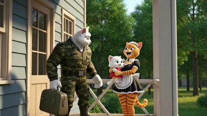 Fat Cat and 😱Skinny Cat story 😍A Love Story You’ll Never Forget #cat #kitten #shorts