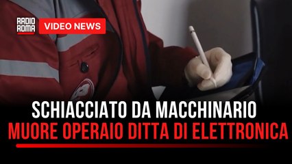 Schiacciato da macchinario, muore operaio di una ditta di elettronica