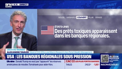 L'éco du monde : Bulle de crédits prête à exploser dans la Finance américaine ? - 17/10