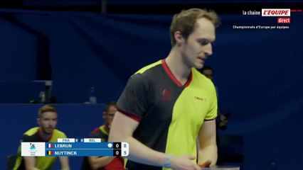 Le replay du quart de finale France - Belgique - Tennis de table - Euro par équipes