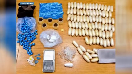 Un chilo di cocaina nascosto nel letto: arrestato 45enne (17.10.25)