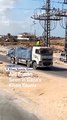 Aid Trucks Seen in Gaza's Khan Younis