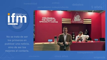 El gerente de la Federación Nacional de Cafeteros, Germán Bahamón confirmó que Colombia será la sede del World of Coffee