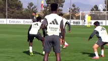 El Real Madrid se prepara para el partido del domingo contra el Getafe