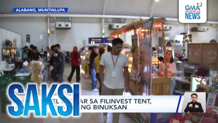 Noel Bazaar sa Filinvest Tent, pormal nang binuksan | Saksi