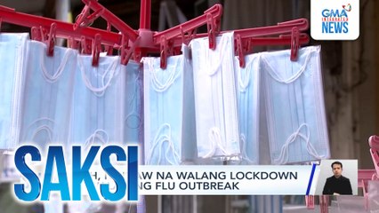 DOH, nilinaw na walang lockdown at wala ring flu outbreak | Saksi