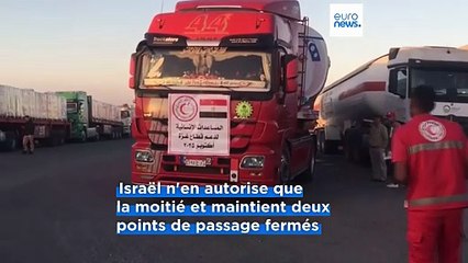 La Commission européenne demande à Israël de lever les restrictions sur les livraisons d'aide à Gaza