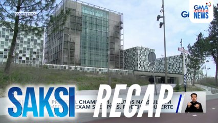 Saksi: (Part 2) ICC, iniutos na isailalim sa medical exam si Ex-Pres. Rodrigo Duterte; Passport ni Zaldy Co, pinakakansela; Pagbubukas ng Noel Bazaar