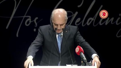 TBMM Başkanı Kurtulmuş ''Kürtçe'' konuştu, ortalık karıştı: ''Derhal istifa etmelidir''
