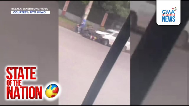 UV express na ginitgit daw, nang-araro ng 12 motorsiklo at 2 kotse; 1 patay, 3 sugatan | SONA