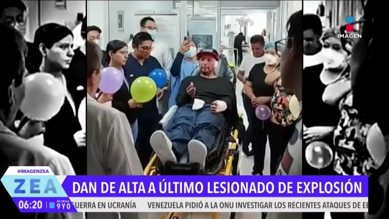 Dan de alta al último afectado por la explosión de pipa en Iztapalapa