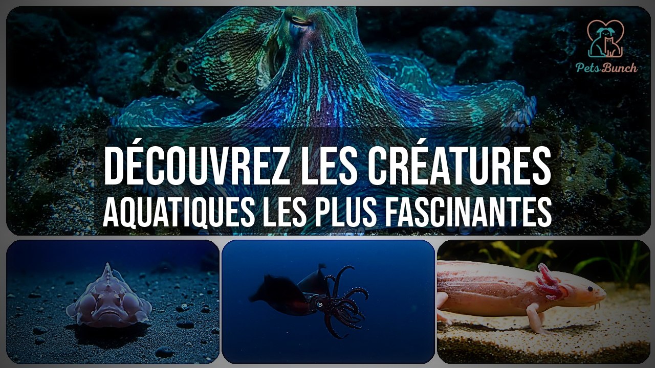 Découvrez les Créatures Aquatiques les Plus Fascinantes du Monde