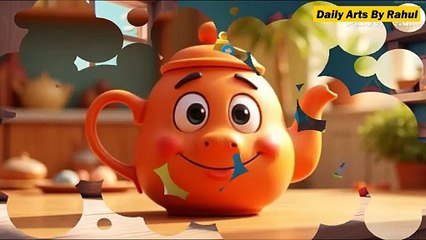 I am a Little teapot _  English lyrics Nursery Rhymes