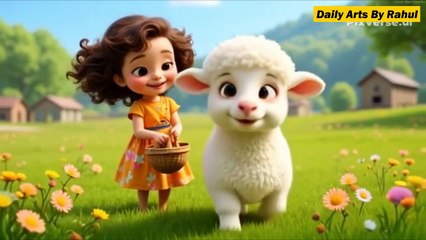 Mary had a lamb _ English lyrics Nursery rhymes for kids Song