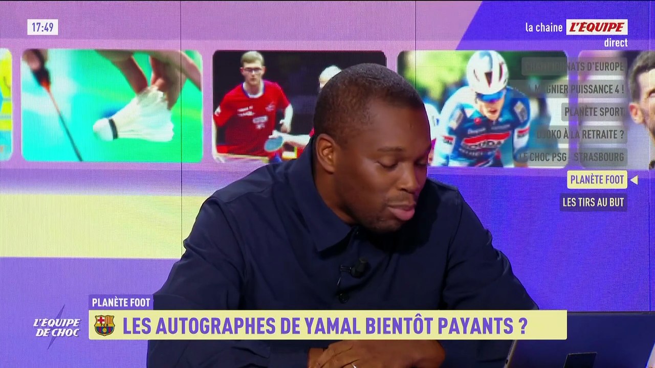 Lamine Yamal sur le point de vendre ses autographes ? - Foot - FC Barcelone