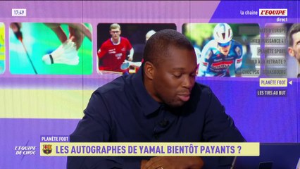 Lamine Yamal sur le point de vendre ses autographes ? - Foot - FC Barcelone