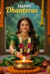 Description  Dhanteras Wishes 2025: Messages, Whatsapp Status, Facebook Status, SMS, Images