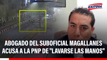 Eduardo Ruiz: Abogado del suboficial Magallanes acusa a la PNP de "lavarse las manos" para evitar responsabilidades políticas