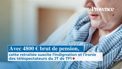 Une retraitée suscite l'indignation et l'ironie des téléspectateurs du JT de TF1