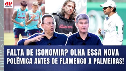 POLÊMICA! "O Flamengo SE REVOLTOU com essa ATITUDE! Mas ACHAR que o Palmeiras está POR TRÁS é..."