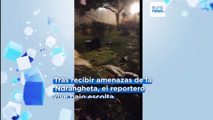 Explota un coche bomba en un atentado frente a la casa de un periodista de investigación en Italia