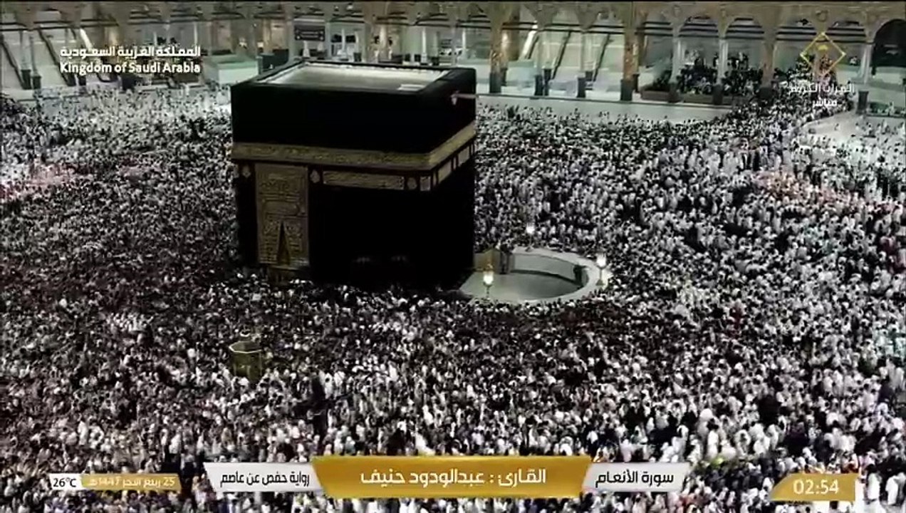 تلاوة خاشعة لما تيسر من سورة الأنعام بصوت الشيخ عبد الودود حنيف _ Quran Recitation