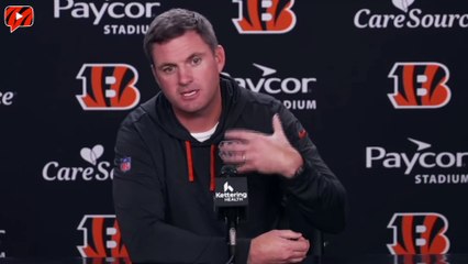 Zac Taylor on Joe Burrow Being on Bengals Sideline and Plan for the Future