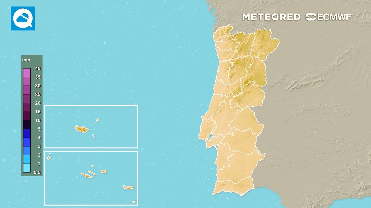 Vai chover em Portugal este domingo, 19 de outubro e estas serão as regiões mais afetadas