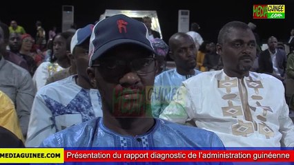 Présentation du rapport diagnostic de l’administration guinéenne