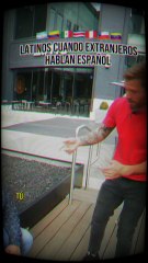 Americanos cuando latinos hablan español #humor #funnyvideis